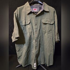 Levi's Green Button-Up Shirt